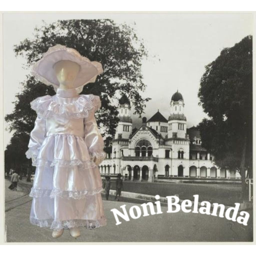 Noni Belanda Baju Kostum Sejarah Kolonial Noni Belanda untuk Girl dan Dewasa