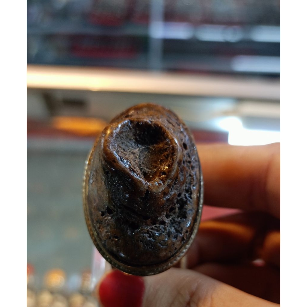 Cincin Fosil keong/kool buntet(Natural)