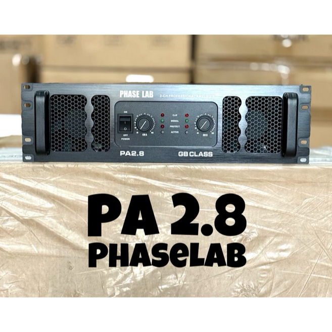 Power Amplifier Phaselab PA 2.8 / PA2.8 - 2 channel Class GB (Phase Lab)
