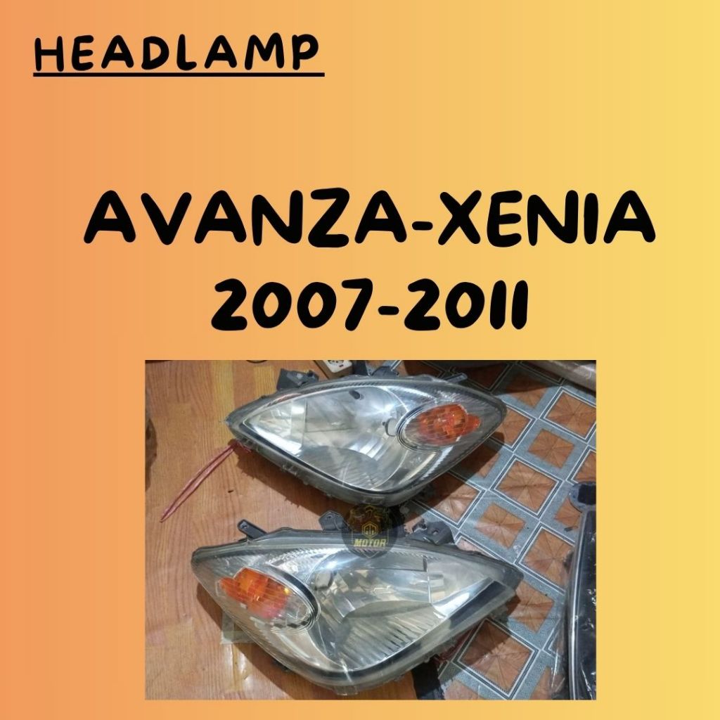 Headlamp Avanza-Xenia 2007-2011