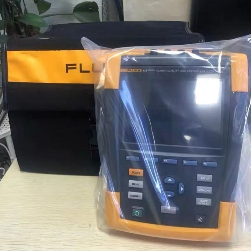 FLUKE 435 II THEREE-PASS POWER QUALITY AND ENERGY ANALYZER ORIGINAL PROMO