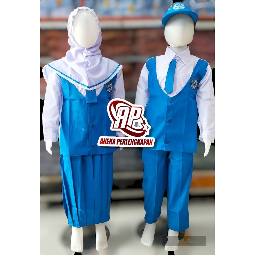 Baju TK Nasional Rompi Tempel
