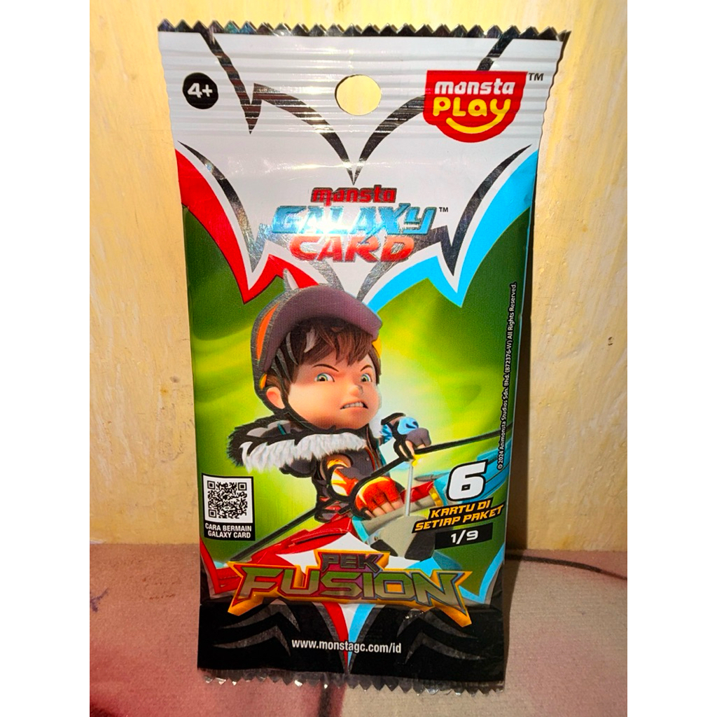 KARTU BOBOIBOY MONSTA PACK FUSION, TECNHO BREAKER