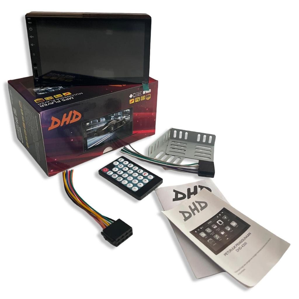Headunit Double Din Deckless MP5 DHD 4300