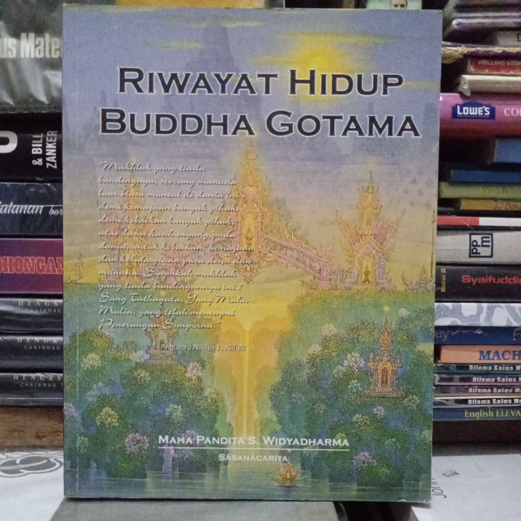 Buku Agama Buddha " RIWAYAT HIDUP BUDDHA GOTAMA "