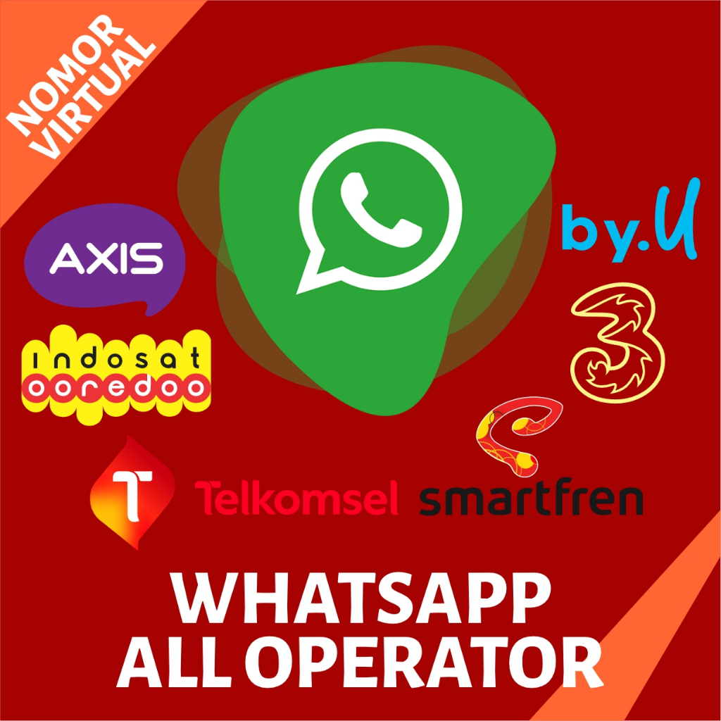 Nomor Virtual WhatsApp All Operator
