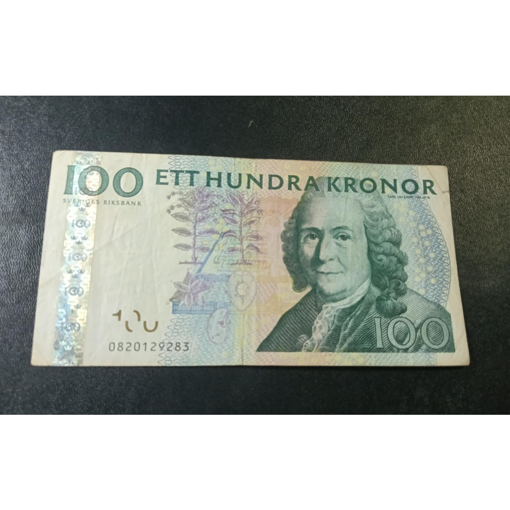 Uang kertas asing Swedia 10 Kronor tahun 2001-2014