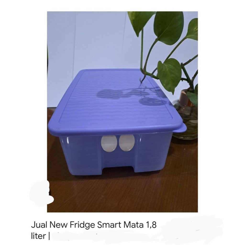 Tupperware Freezermate ungu dan hijau,ungu 1,8 liter,Hijau 1,5 liter