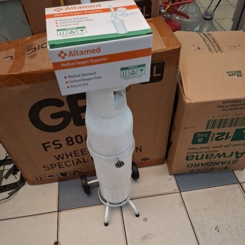 tabung oxigen lengkap 1kubik