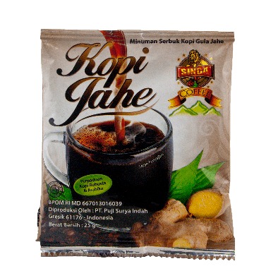KOPI SINGA JAHE (1 renteng 10pcs)