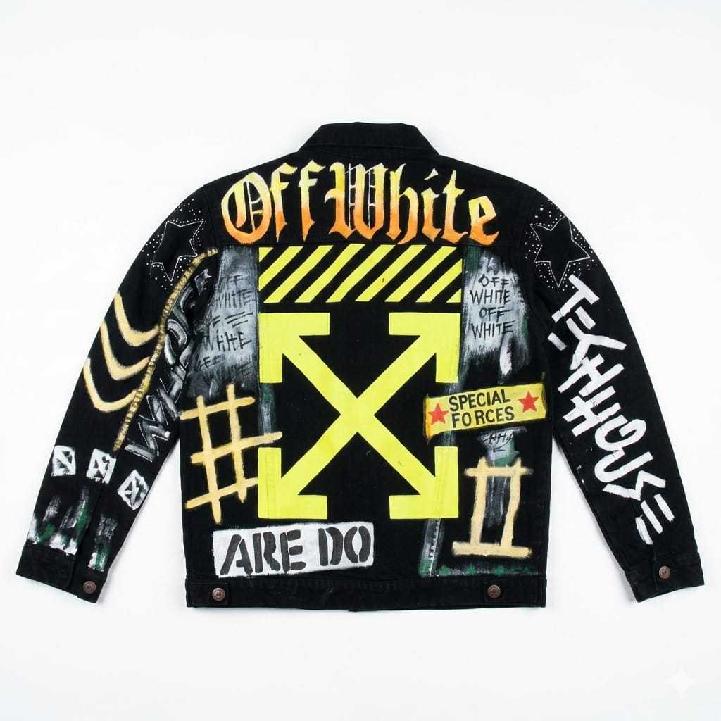 Jaket Jeans OW Gradasi Streetwear Satu Mana Cukup