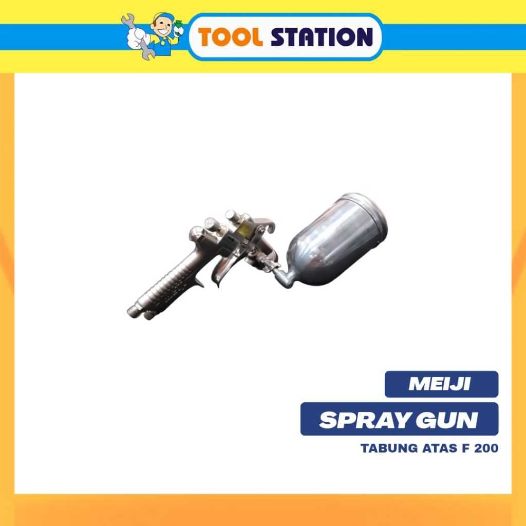 Spray Gun Tabung Atas Meiji Alat Semprot Cat F200 / F 200 / F-200