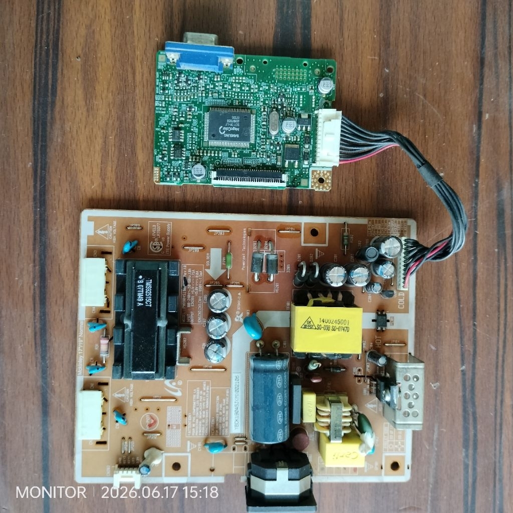 MB MAINBOARD MODULE MESIN MONITOR SAMSUNG 743HX