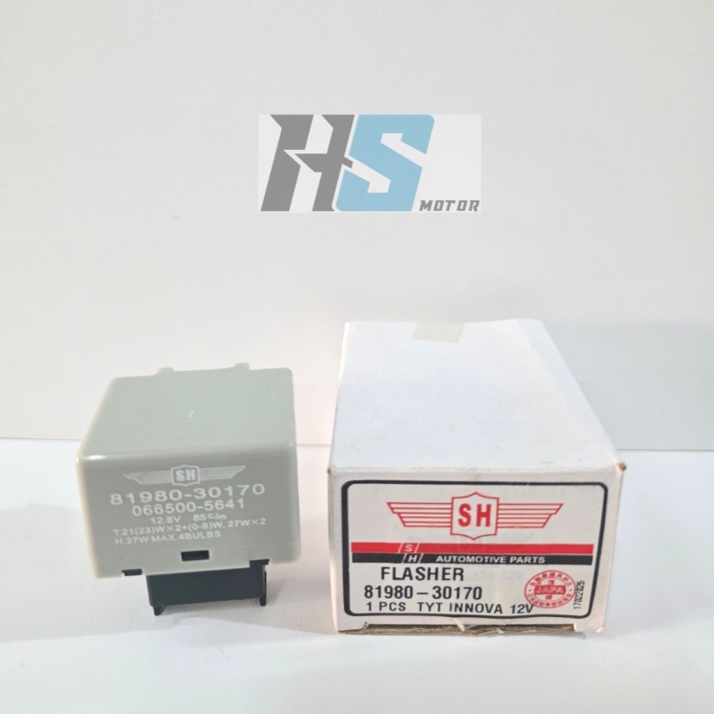 RELAY FLASHER SEIN 12.8v 8 PIN MOBIL TOYOTA INNOVA FORTUNER HILUX VIGO DC DOUBLE CABIN CAMRY ACV40 A