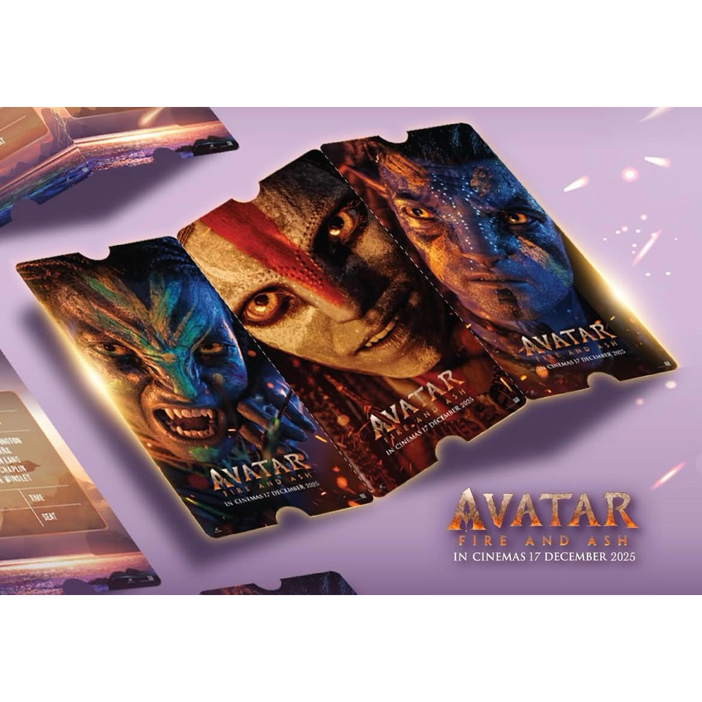 Collectible Ticket CGV No.66 - Avatar Fire and Ash