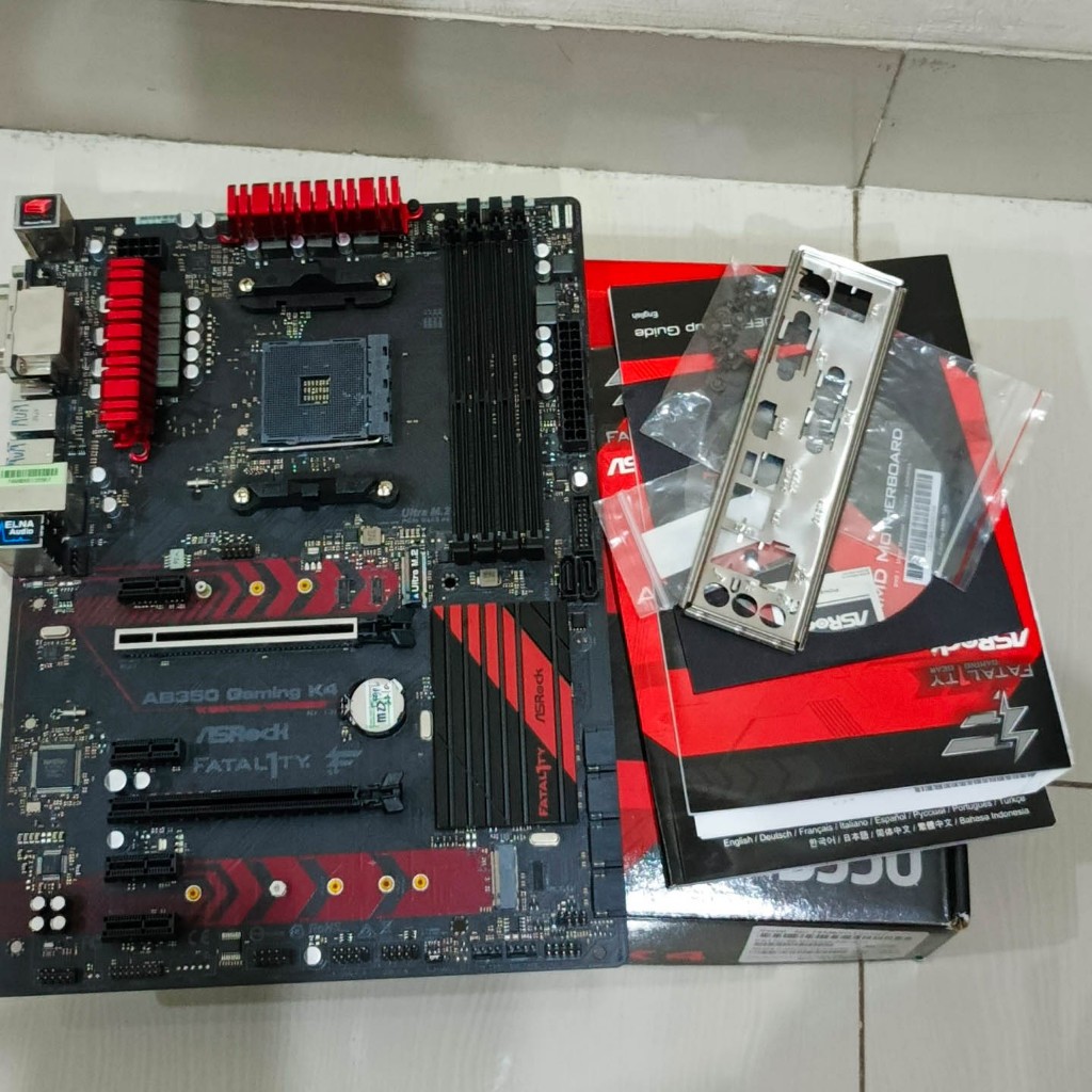ASRock AB350 Fatal1ty Gaming K4 Motherboard AM4