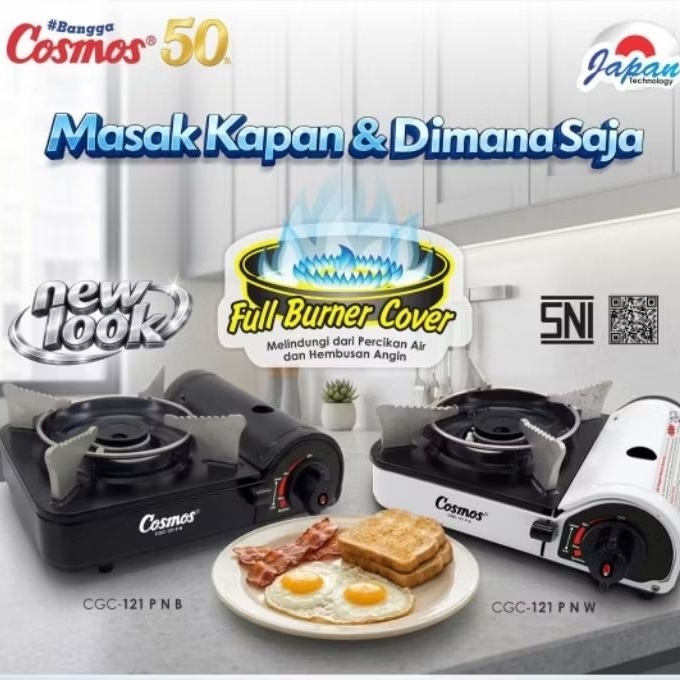 Kompor Gas Portable Cosmos CGC121 - Kompor Piknik Praktis