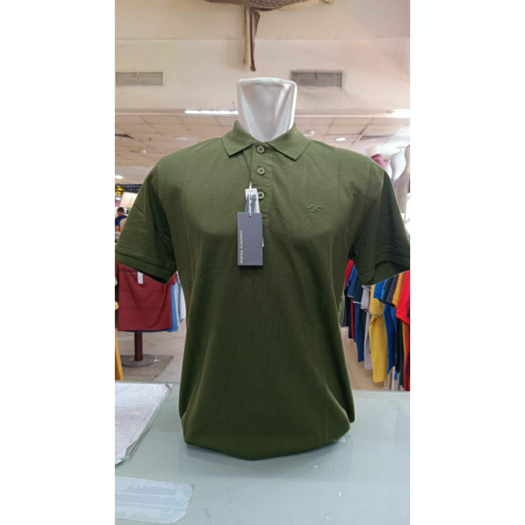 country fiesta kaos polo kerah original