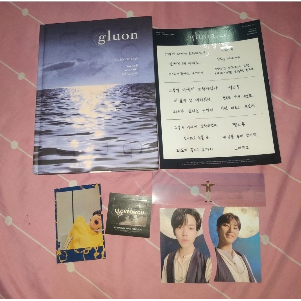 Gluon Day 6 Unsealed Album + photocard
