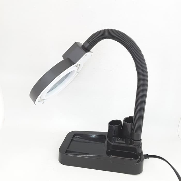 LAMPU SERVICE KACA PEMBESAR+ LAMPU LED SUPER TERANG ONGLAI FIXTOOL M-5X ORIGINAL