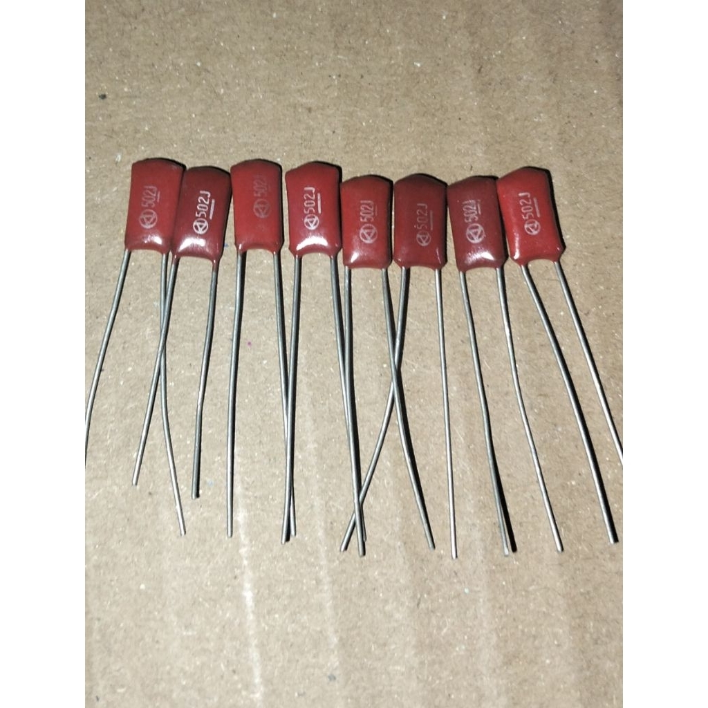 10PCS KAPASITOR MILAR 502J