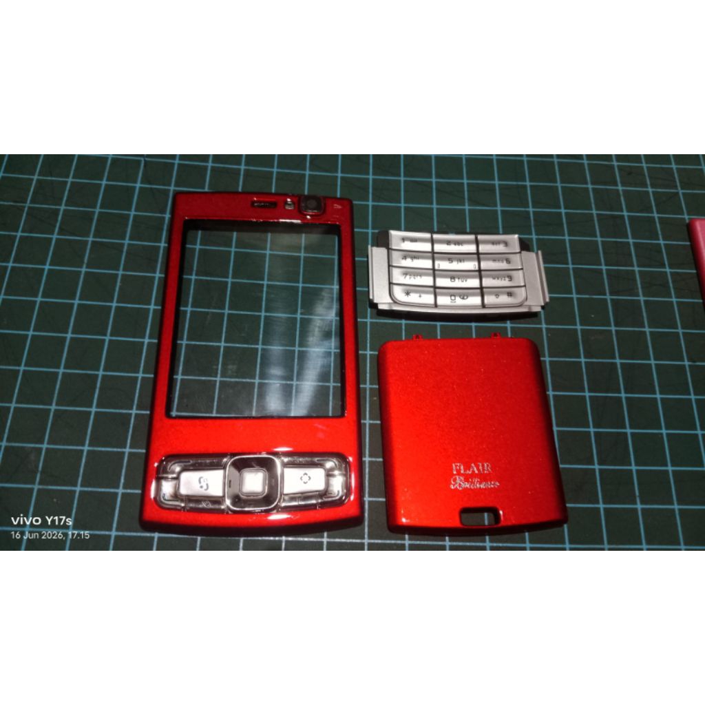 Casing Nokia N95 8gb metallic