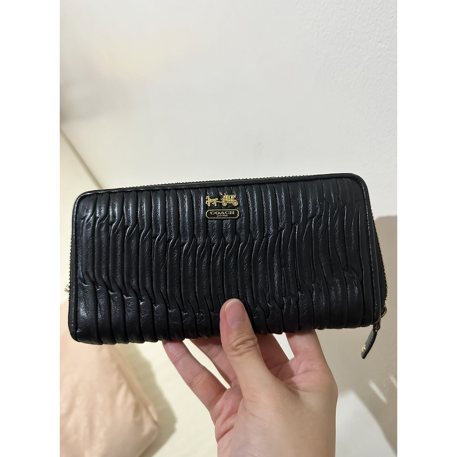Ori Coc Vintage Madison Leather Wallet-Black | Dompet Kulit