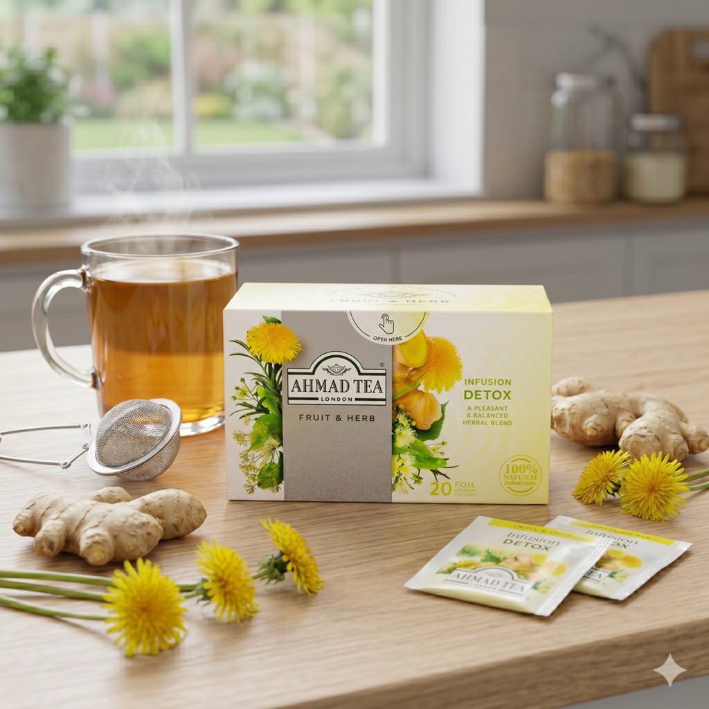 Ahmad Tea London Infusion Detox – Teh Herbal Alami Premium