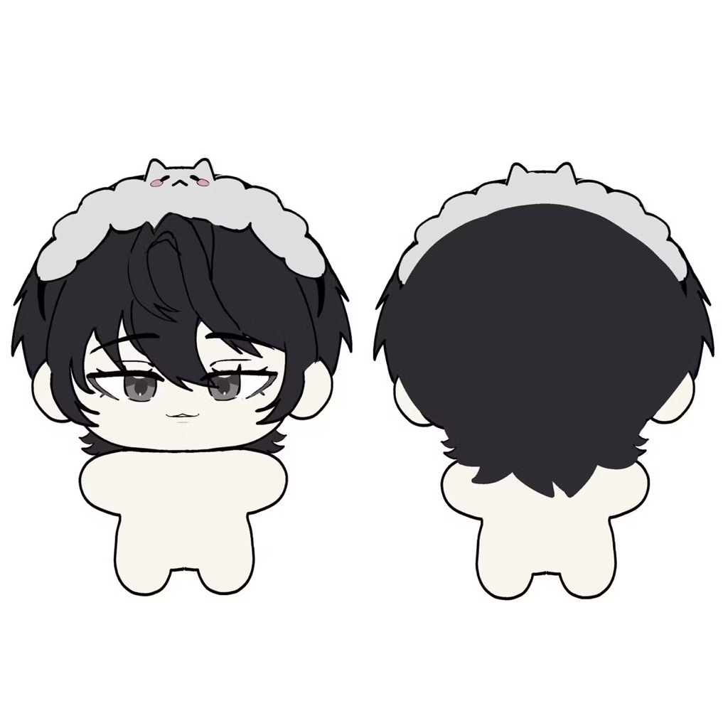 (Baca Deskripsi) Jasa Desain Boneka Custom Open Commission Plushie Doll Design Kpop Anime