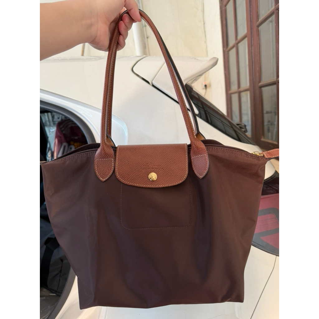 Longcham* le pliage MLH Ebony