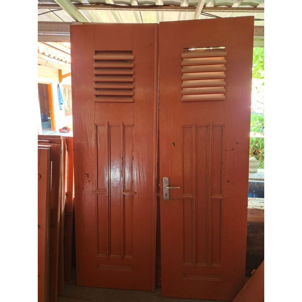 pintu jati krepyak