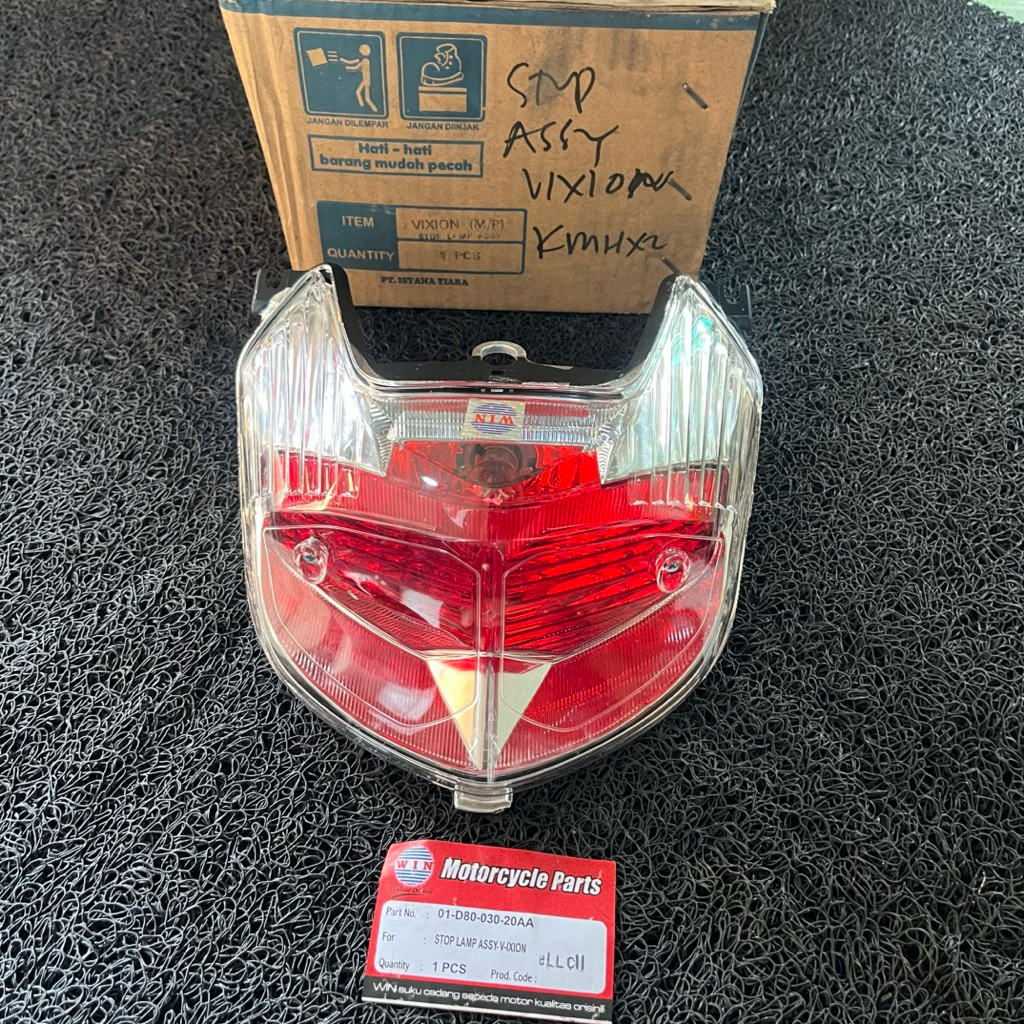 lampu reflektor rem stoplamp assy Yamaha Vixion Old lama merk win
