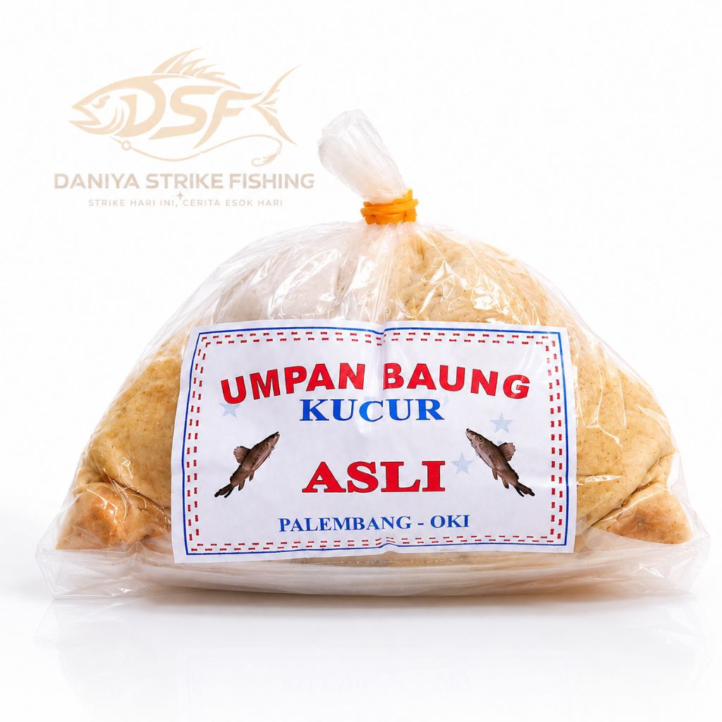 Umpan Baung Kucur Asli Palembang OKI 200gr | Umpan Jitu Ikan Baung, Patin & Ikan Sungai