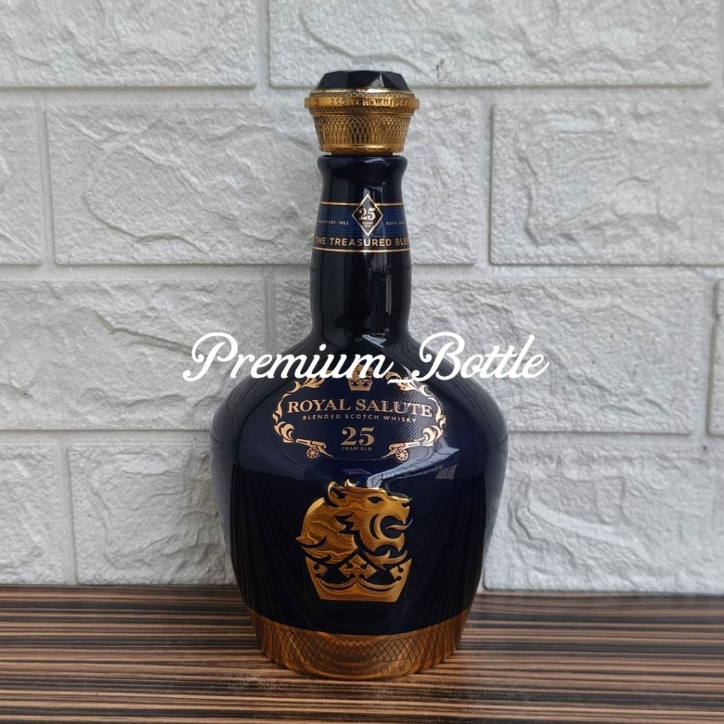 Botol Kosong Royal Salute 25 Years 700ml
