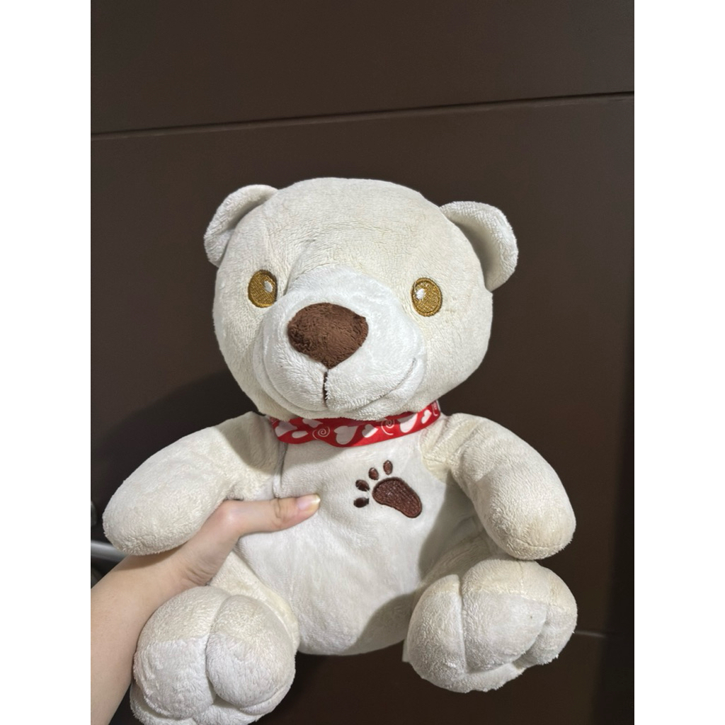 Boneka Beruang Cream Sedang
