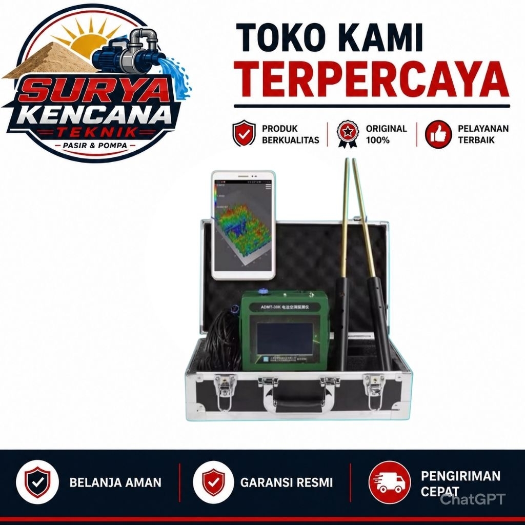 ADMT-200S-Y ADMT-300S-Y Automatic Geolistrik Water Detector Groundwater Survey Instrument Alat Surve