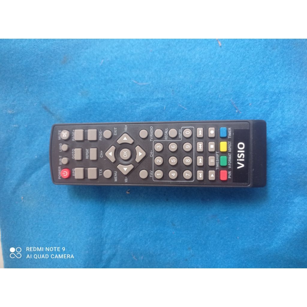 Remote stb set top box visio