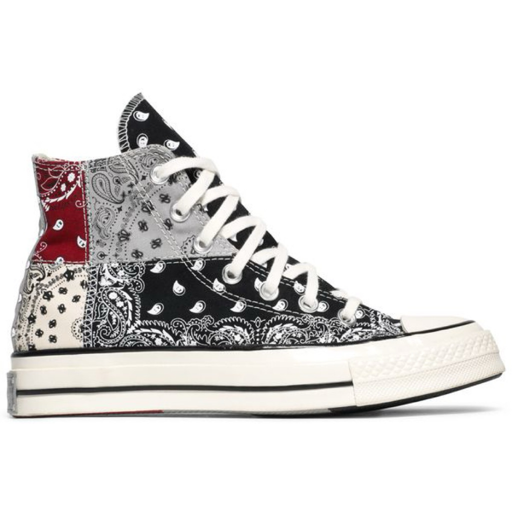 Sepatu Chuck 70s HIgh paisley patchwork 39-44