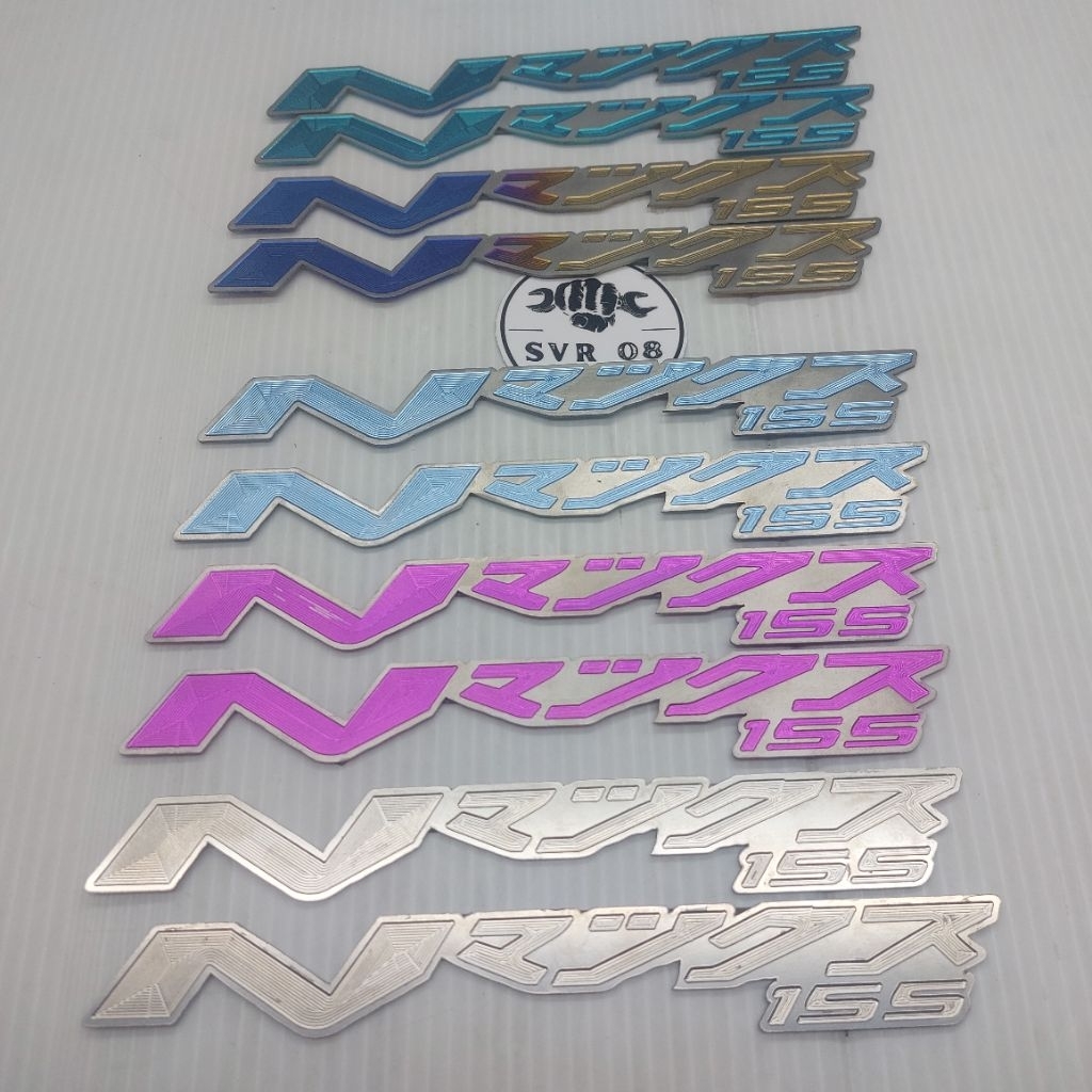 EMBLEM LOGO NMAX JAPAN TITANIUM ORIGINAL VIETNAM