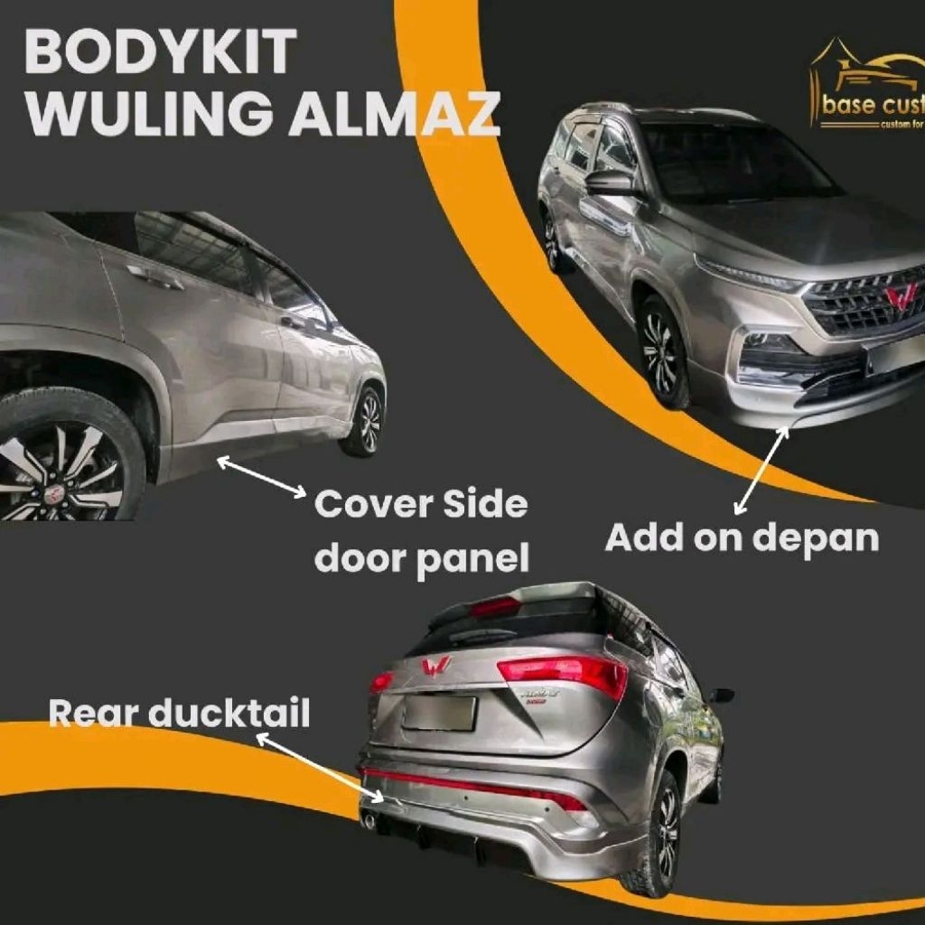 Bodykit Wuling Almaz - FINISH CAT
