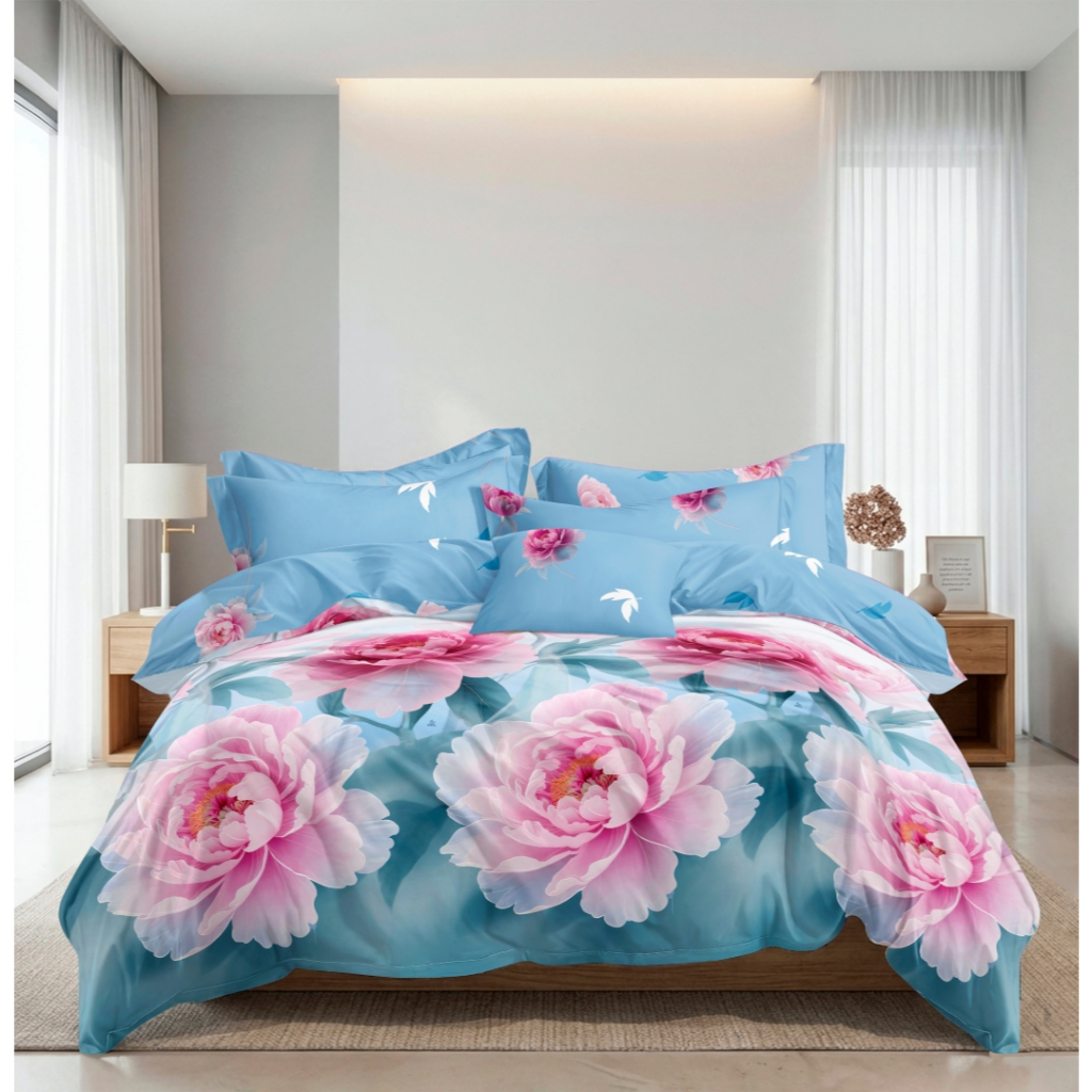 Illusions - Bed Cover Set King 180x200 Tinggi 25Cm Fitted - Calia