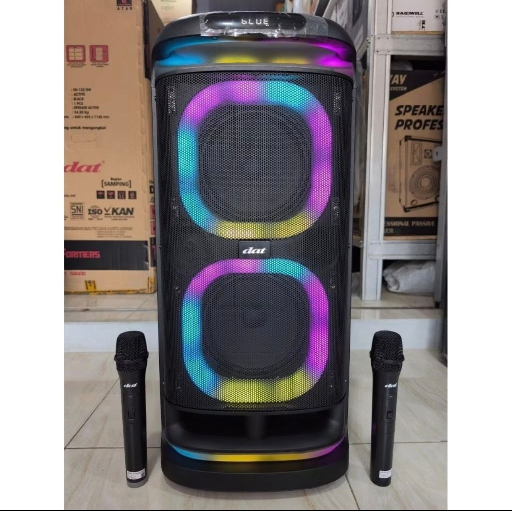 speaker dat DT 2128 new party boks bluetooth