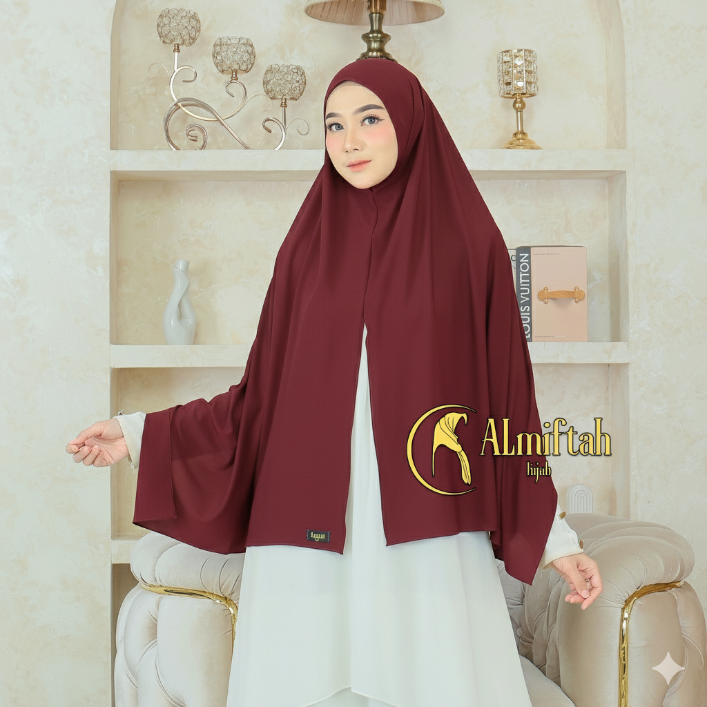 hijab pashmina instan mleyot jersy/jilbab mleyot instan 180x60cm