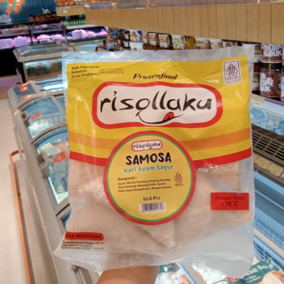 RISOLLAKU SAMOSA KARI AYAM SAYUR ISI 6PCS
