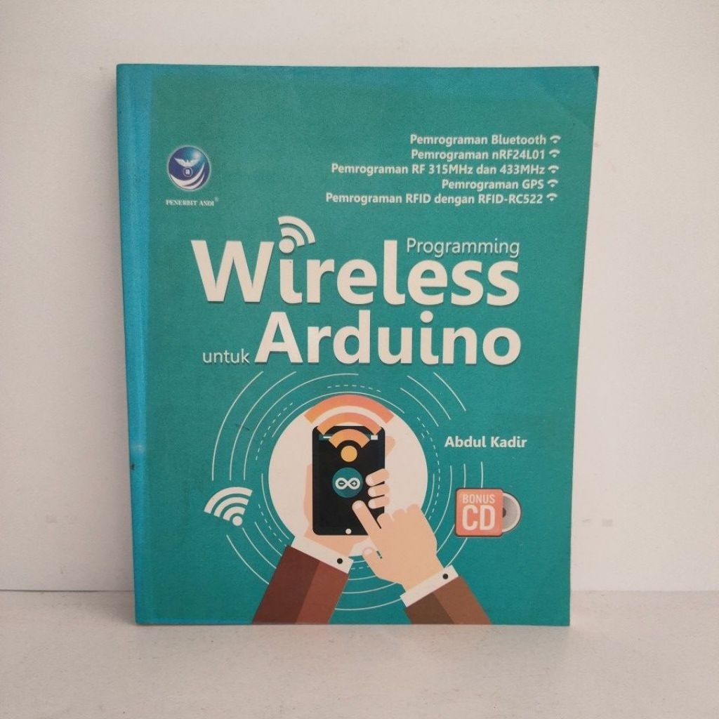 Buku Bekas Original Programming Wireless Untuk Arduino Oleh Abdul Kadir