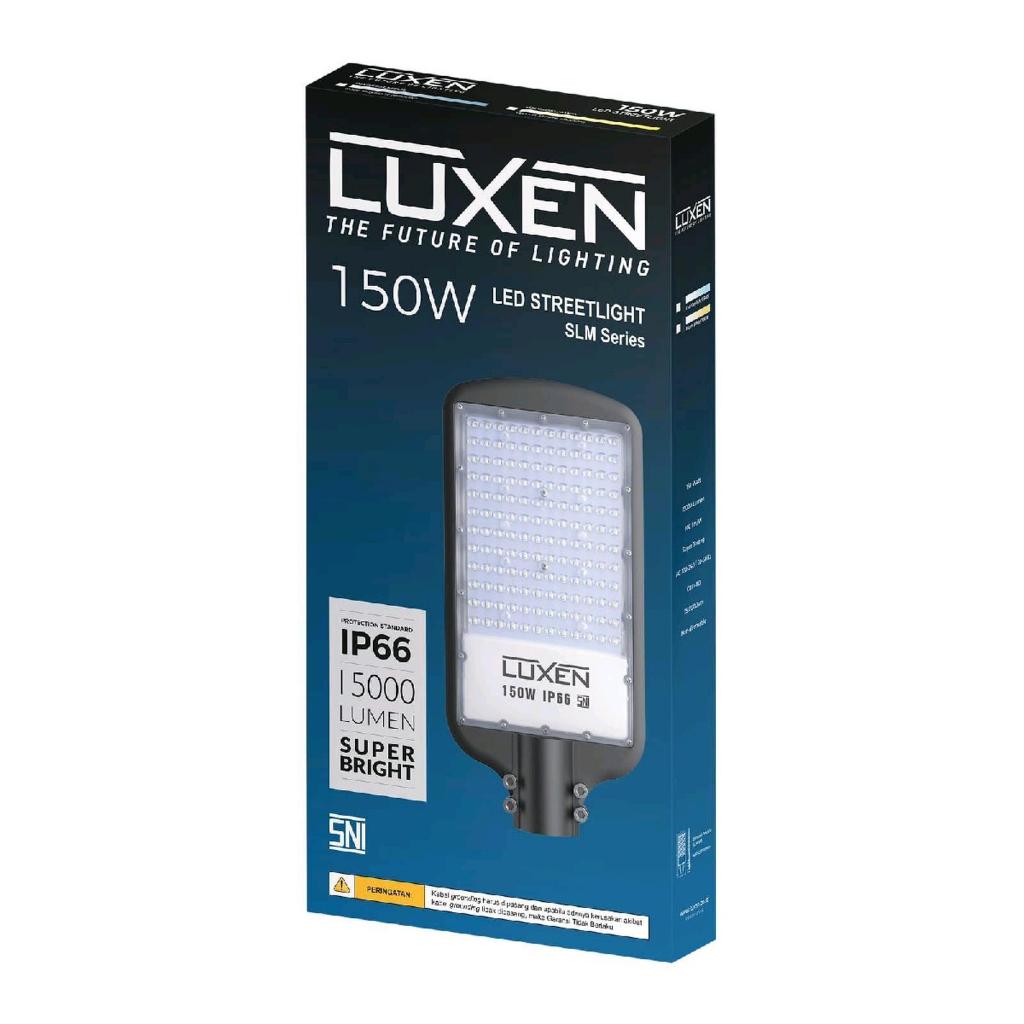 LAMPU JALAN PJU LUXEN 50W 100W 150W 200W PJU SLIM SERIES IP66