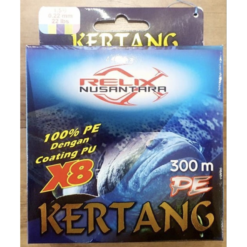 Relix Nusantara - Kertang PE 5 - 400m. Senar PE pancing.