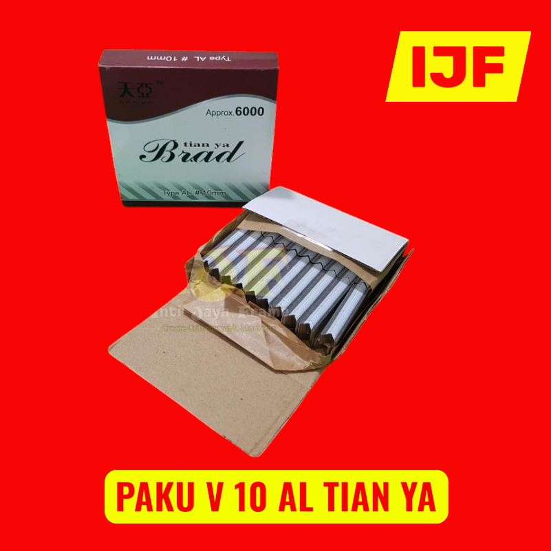 PAKU JOINT V 10 AL TIAN YA / PAKU V 10MM / PAKU SUDUT BINGKAI