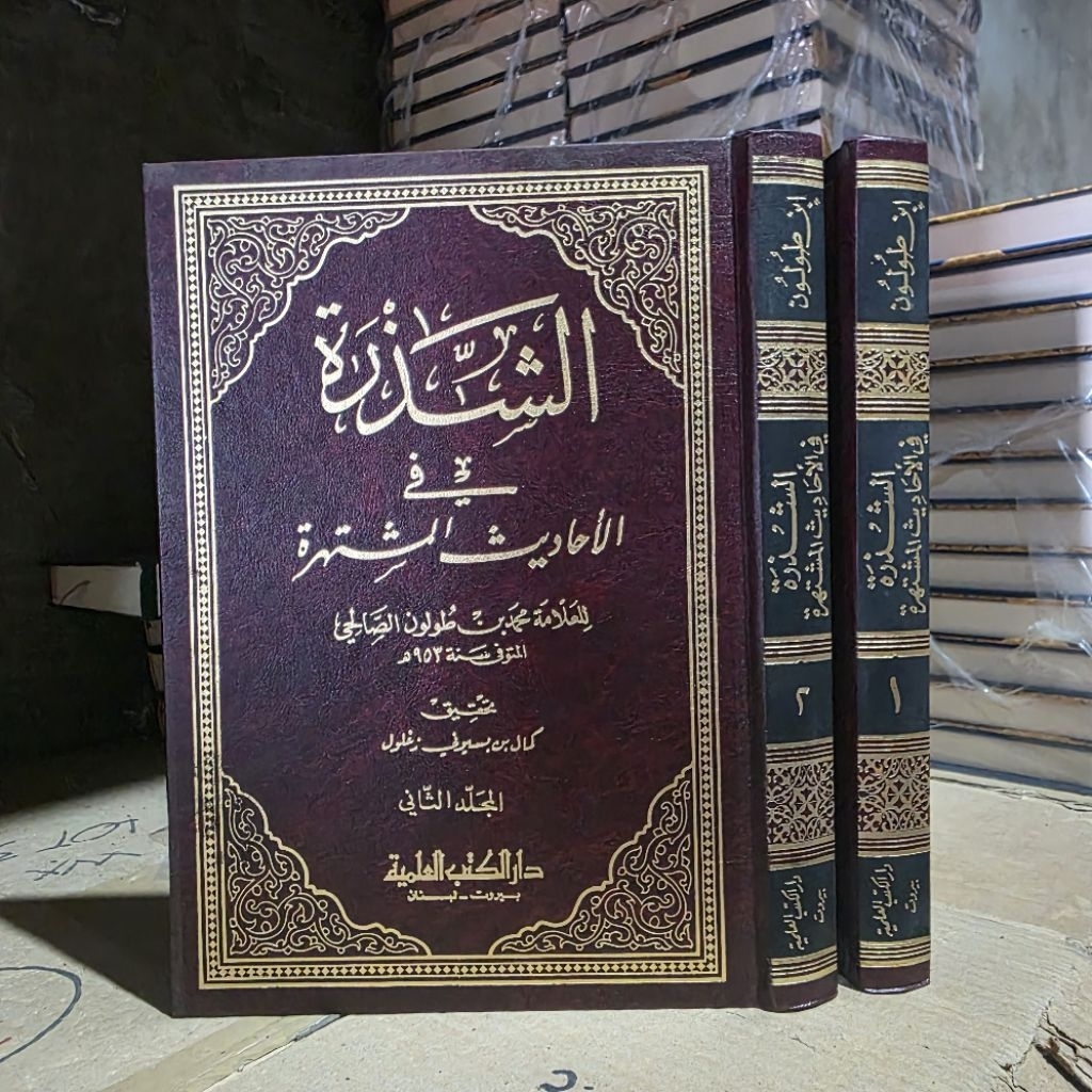 kitab Hadis ( Asy Syadzroh Fi Ahadis Musytahiro ) Ibnu Thulun / Tulun 2 Jilid DKI Beirut