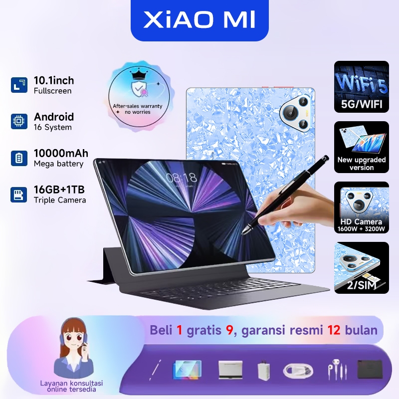 Xioami Tablet M66 Pro (16GB+1024GB)11.6inch"lPS Screen Tablet Android15 10000 mAh Dual Sim Cardadvan